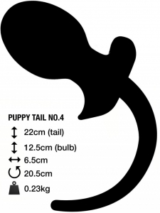 PUPPYTAIL LARGE SILICONE EXTRA DOUX