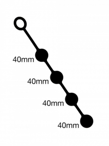 4 GOUTTES ANALES XSMALL 30MM