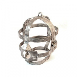 CAGE DE TETE EN METAL AVEC BOUCHE FERMEE FETTERS