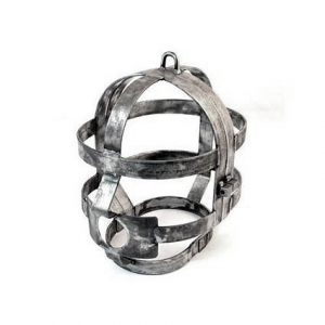 CAGE DE TETE EN METAL AVEC BOUCHE OUVERTE FETTERS