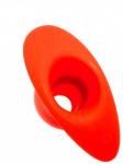 BUTT PLUG TUNNEL PERCE SILICONE ROUGE B
