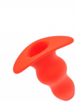 BUTT PLUG TUNNEL PERCE SILICONE ROUGE B
