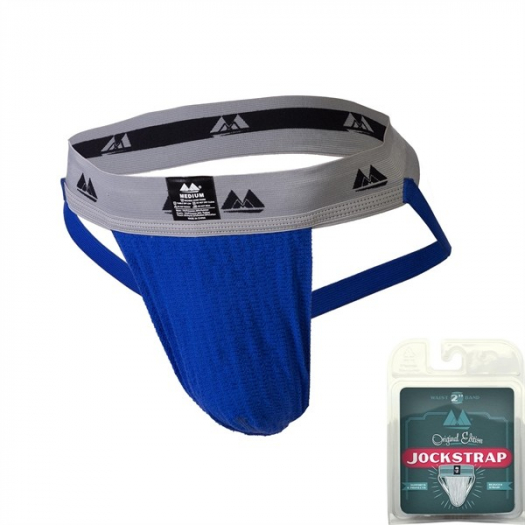 JOCK-STRAP MM BLEU CEINTURE LARGE