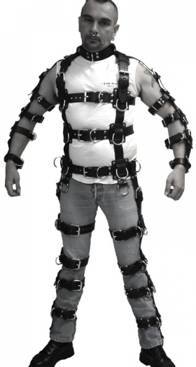 BODY STRAPS CUIR HARDCONCEPT