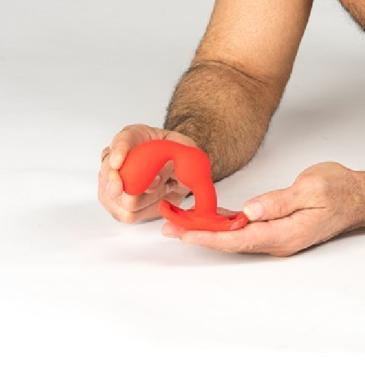 BUTT PLUG MEDIUM CROSSFIT 13 CM – ROUGE