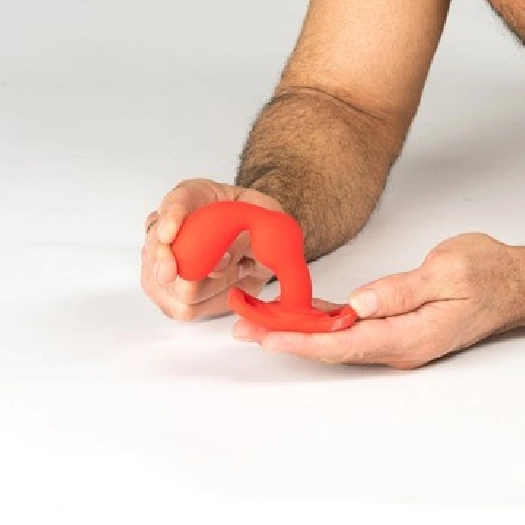 BUTT PLUG MEDIUM CROSSFIT 13 CM – ROUGE