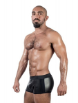 SHORT NOIR NEOPRENE FULL ZIP MISTER B