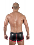 SHORT NOIR ROUGE NEOPRENE FULL ZIP MISTER B