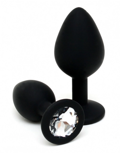 DUO DE PLUGS ANAUX BIJOU EN SILICONE