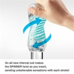 MASTURBATEUR TENGA SHELL 03 SPINNER