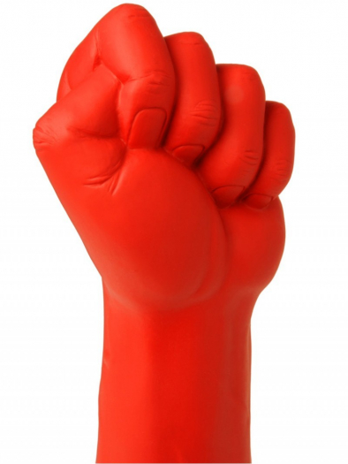 GODE POING FIST ROUGE