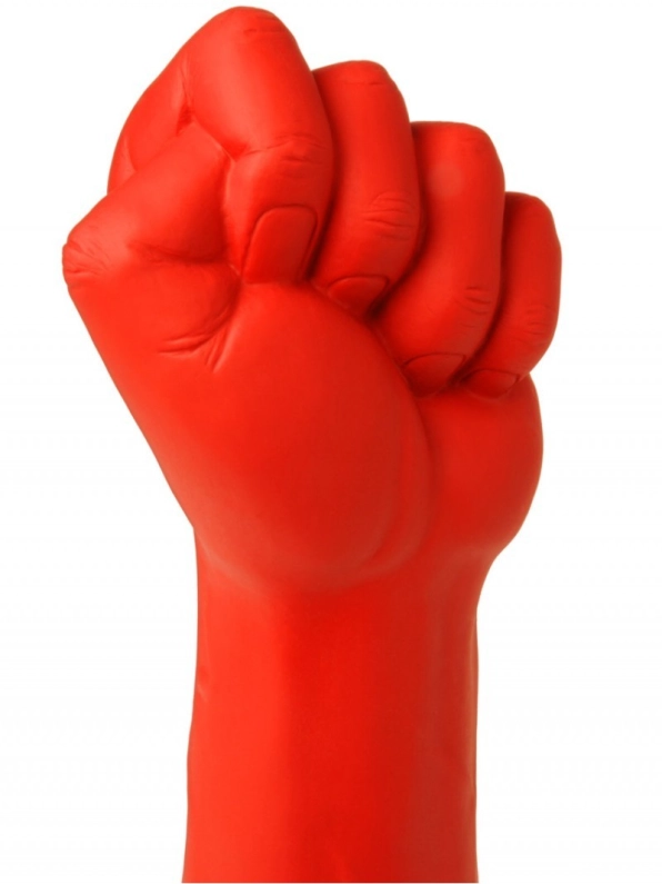 GODE POING FIST ROUGE