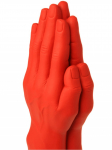 GODE DOUBLE MAIN FIST ROUGE