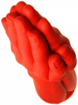GODE DOUBLE MAIN FIST ROUGE