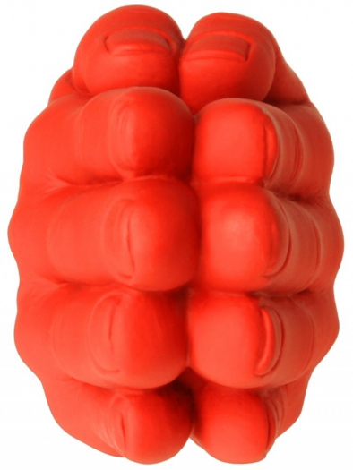 GODE DOUBLE MAIN FIST ROUGE