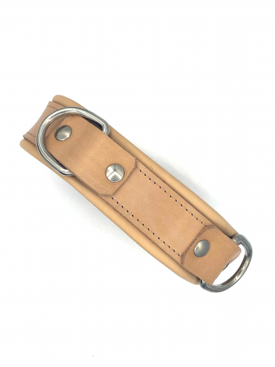 COLLIER CHAIR 3 ANNEAUX DELUXE EN CUIR IEM