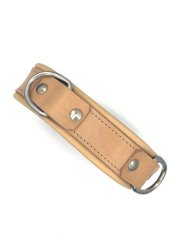 COLLIER CHAIR 3 ANNEAUX DELUXE EN CUIR IEM