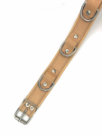COLLIER CHAIR 3 ANNEAUX DELUXE EN CUIR IEM