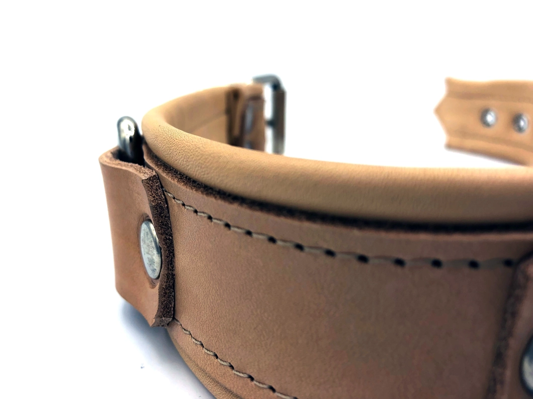 COLLIER CHAIR 3 ANNEAUX DELUXE EN CUIR IEM