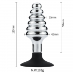 BUTT P. ALUMINIUM 6 ANNEAUX THREAD