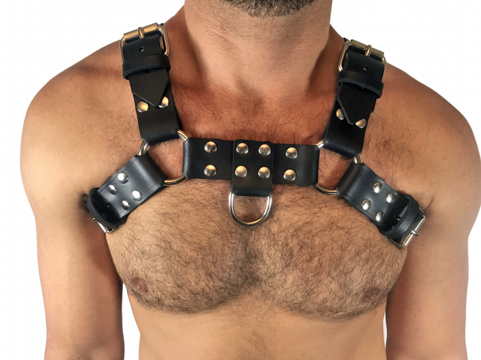 HARNAIS HOLSTER EN CROUTE IEM AVEC BOUCLES