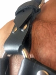 HARNAIS HOLSTER EN CROUTE IEM AVEC BOUCLES