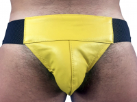 JOCKSTRAP CUIR BANDE CUIR ELASTIQUE
