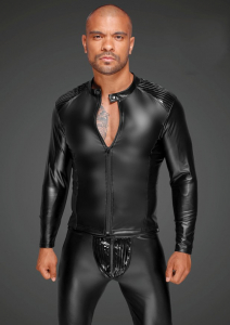 VESTE EN PVC AVEC ZIP