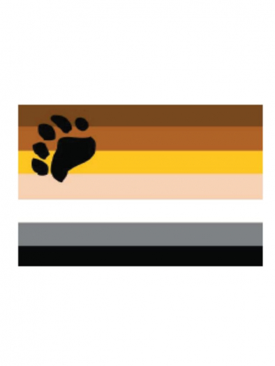 AUTOCOLLANT BEAR PRIDE 7,5x5