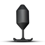 BUTT PLUG X-LARGE SILICONE EN ACIER RECOUVERT DE SILICONE