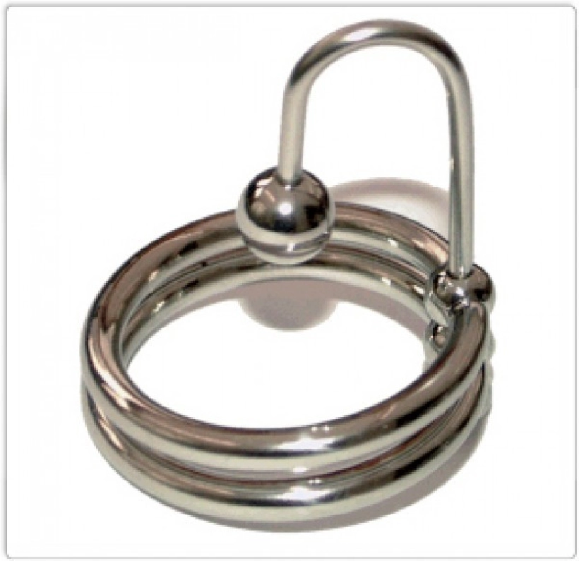 COCK-R DOUBLE SPERMSTOPPER ACIER