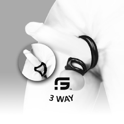 COCK-RING 3 WAY SPORTFUCKER