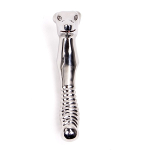 MASSEUR PROSTATE ACIER TETE DE CHIEN