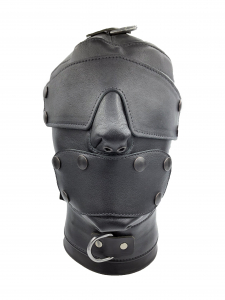 CAGOULE CACHE YEUX + BOUCHE & COLLIER FETTERS