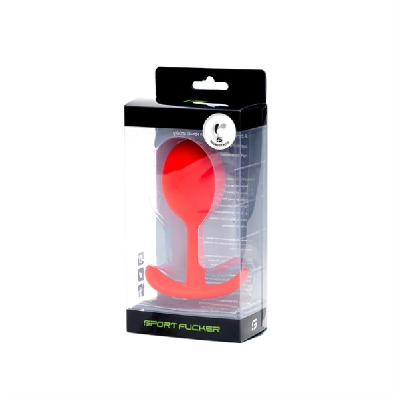 BUTT PLUG LARGE ROUGE THUNDER A BILLE SPORTFUCKER