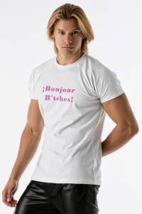 TEE-SHIRT BONJOUR B'TCHES LEADER