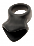 COCKRING COLLAR SILICONE NOIR