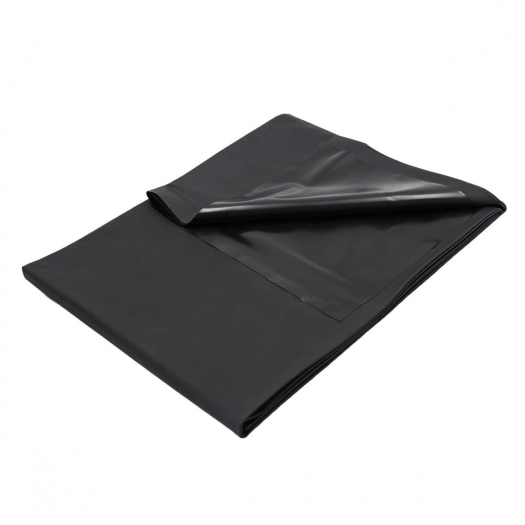 DRAP PVC NOIR 200X200
