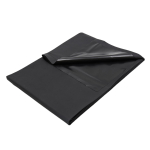 DRAP PVC NOIR 200X200