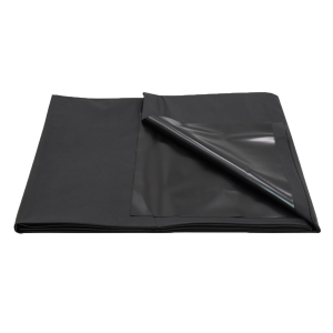DRAP PVC NOIR 200X200