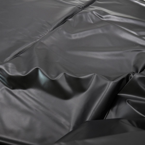 DRAP PVC NOIR 200X200
