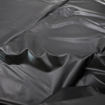 DRAP PVC NOIR 200X200