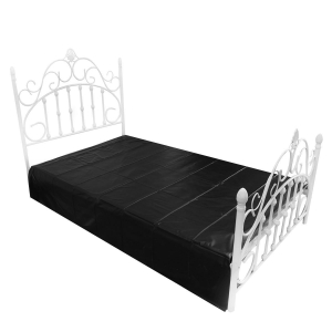 DRAP PVC NOIR 200X200