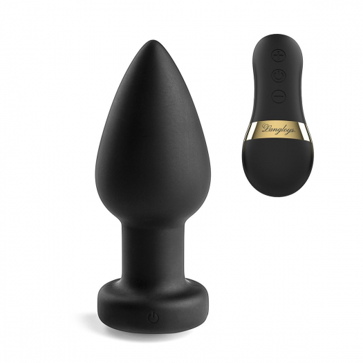 BUTT PLUG SILICONE LARGE LED AVEC TELECOMMANDE