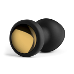 BUTT PLUG SILICONE LARGE LED AVEC TELECOMMANDE