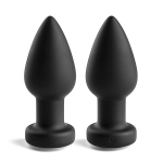 BUTT PLUG SILICONE LARGE LED AVEC TELECOMMANDE