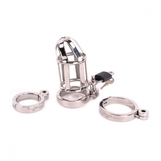 CAGE DE CHASTETÉ DELUXE 8CM