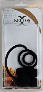 COCKRING + BALLSTRETCHER VIBRANT + BUTT PLUG
