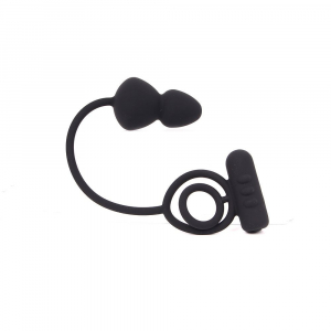 COCKRING + BALLSTRETCHER VIBRANT + BUTT PLUG