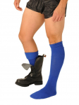 CHAUSSETTE FOOTBALL BLEUE